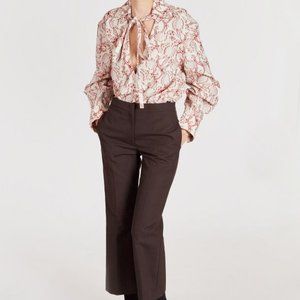 Jil Sander Raf Simons Brown Wool Dress Pants Trousers Italy 44 37.5 in. US M 8